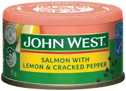 IGA John West Salmon Selected Varieties offer