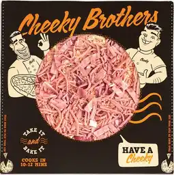 IGA Cheeky Brothers Pizza Selected Varieties offer