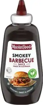 IGA MasterFoods Tomato, Barbecue Squeezy Sauce 500mL or No Rules Sauce 250mL Selected Varieties offer