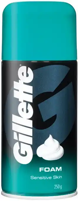 Gillette Shaving Foam Selected Varieties