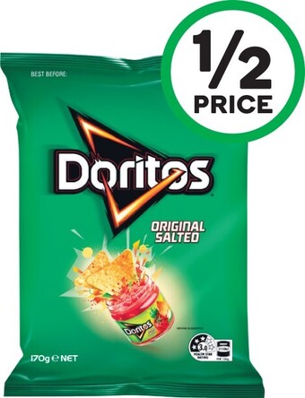 Woolworths Doritos Corn Chips 150-170g offer