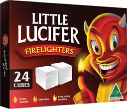 IGA Little Lucifer Firelighters offer