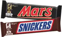 IGA Mars Medium Bars 44‑50g, M&M’s 35‑49g or Skittles 30g Selected Varieties offer