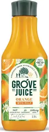 IGA Grove Juice Selected Varieties offer