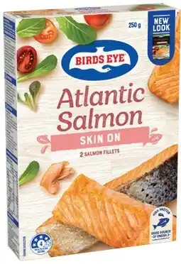 IGA Birds Eye Atlantic Salmon Skin On Selected Varieties offer