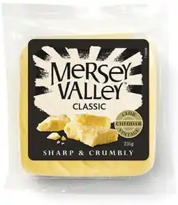 IGA Mersey Valley Cheddar Cheese Selected Varieties offer