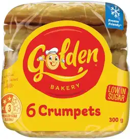 IGA Golden Crumpet Rounds Selected Varieties offer