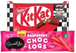 IGA Nestlé Medium Bars 35‑50g, Smarties 50g or Darrell Lea Choc Logs 3 Pack Selected Varieties offer