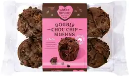 IGA Great Temptations Muffins Selected Varieties offer
