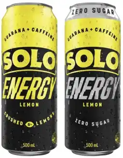 IGA Solo Energy Drink Selected Varieties offer