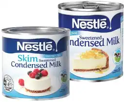 IGA Nestlé Sweetened Condensed Milk 395g or Skim 99% Fat Free 410g offer