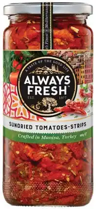 IGA Always Fresh Tomato Sundried Strips offer