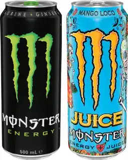 IGA Monster Energy Selected Varieties offer