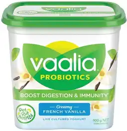 IGA Vaalia Probiotics Yoghurt Selected Varieties offer