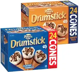 IGA Peters Drumstick or Summer Faves 24 Pack Selected Varieties offer