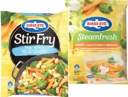 IGA Birds Eye SteamFresh Vegetables 450g or Stir Fry 500g Selected Varieties offer