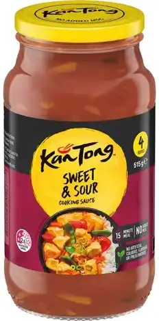 IGA KanTong Cooking Sauce 485‑520g Selected Varieties offer