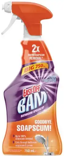 IGA Easy‑Off Bam Cleaner Spray* Selected Varieties offer