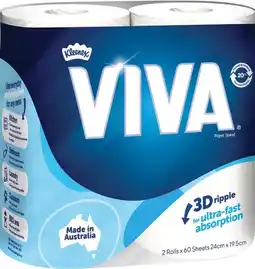 IGA Viva Paper Towel Selected Varieties offer