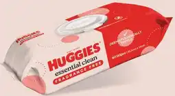 IGA Huggies Essential Clean Fragrance Free Baby Wipes offer