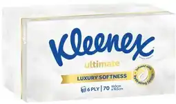 IGA Kleenex Ultimate Luxury Softness Facial Tissues 6 Ply offer