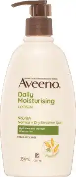 IGA Aveeno Fragrance Free or Stress Relief Moisturising Lotion 354mL offer