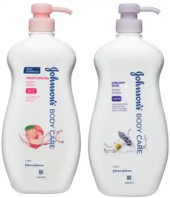 IGA Johnson’s Body Care Body Wash Selected Varieties offer