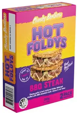IGA Cheeky Brothers Hot Foldys Selected Varieties offer