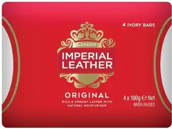 IGA Imperial Leather Original Ivory Bar Soap offer