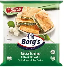 IGA Borg’s Gozleme Selected Varieties offer