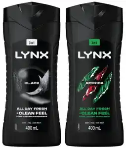 IGA Lynx Body Wash Selected Varieties offer