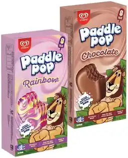 IGA Streets Paddle Pop Selected Varieties offer