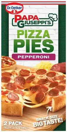 IGA Dr. Oetker Papa Giuseppi’s Pizza Pies Selected Varieties offer