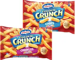 IGA Birds Eye Golden Crunch Chips Selected Varieties offer