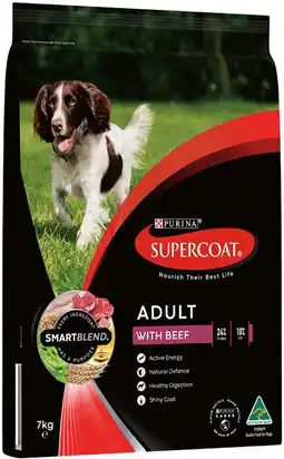 IGA Supercoat Smart Blend Dry Dog Food 6.7‑7kg Selected Varieties offer