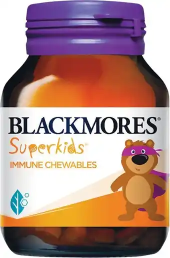 NEW Blackmores Superkids Immune Chewable Pk 60~