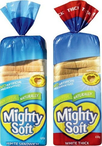 IGA Mighty Soft Bread 650-700g Selected Varieties offer