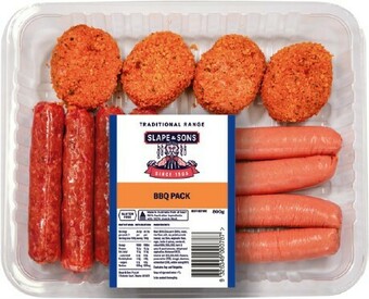 IGA Slape & Sons BBQ Pack 800g offer