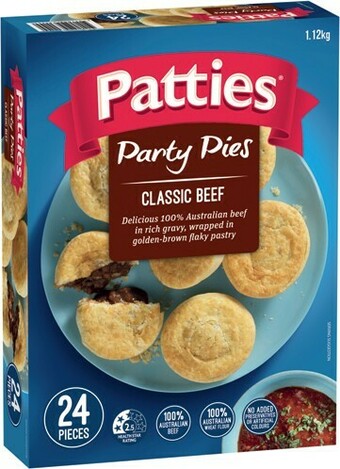 IGA Patties Party Pies or Sausage Rolls 24 Pack offer
