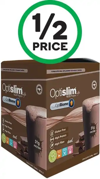 Woolworths Optislim Life OptiBiome Shake Pk 10~ offer