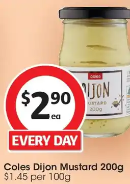 Coles Coles Dijon Mustard offer