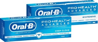 Woolworths Oral-B Pro Health Toothpaste 110g offer