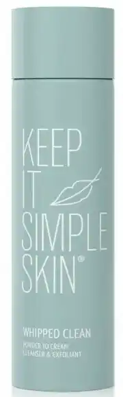 Priceline Keep It Simple Skin Whipped Clean Powder to Cream Cleanser & Exfoliator 30g offer