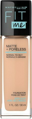 Priceline Maybelline Fit Me! Matte + Poreless Foundation 30mL offer