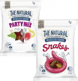 Coles The Natural Confectionery Co. Lollies-230g offer