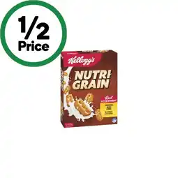 Woolworths Kellogg’s Nutri Grain offer