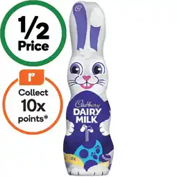 Woolworths Cadbury Dairy Milk Easter Bunny offer