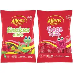 Woolworths Allen’s Medium Bags offer
