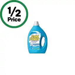Woolworths Cold Power Laundry Liquid 2 Litre or Powder 2 kg offer