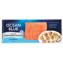 Woolworths Ocean Blue Smoked Salmon offer